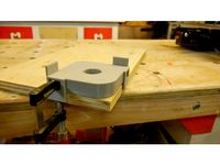 Corner Radius Router Template - Dima per raggio con fresatrice by mattleyit