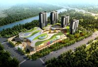 City shopping mall 1023d model