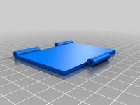 Individual Hinge Pieces for Improved Deck Box with Gears by Intentional3D by Ekir_Atari