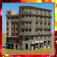 Low Poly Building 323d model