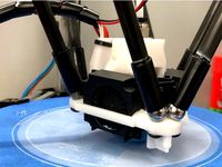 Kossel Delta E3D Effector with magnet by wc1984