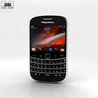 BlackBerry Bold 9900 Black3d model