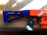 Blasterforge Stock 2 by blasterforgePH cut into 2 parts (with locating pegs) by andjoe