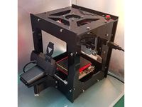 Neje Micro Engraver Front Plate Camera Mount by gameblips