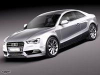 Audi A5 coupe 20123d model