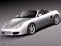 Porsche Boxster S 1996-20043d model