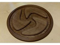 4" Coaster with 3D-Fuel Logo by 3D-Fuel
