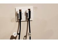 Vive Controller Charge Cable holder by Parryh