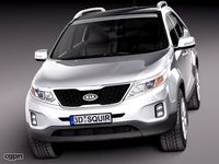 Kia Sorento 20143d model