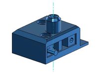 Opto endstop filament sensor prusa I3 MK3 by erikan