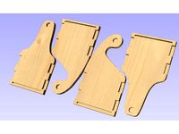 Beer Caddy CNC vectors by doitprojects