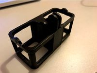 Twin GoPro Session hand mount - Tandem skydive instructor - hand cam by TeamFTP