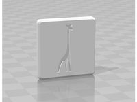 Zaribo Misumi Extrusion Cover 3030 Giraffe Logo by mimisb13