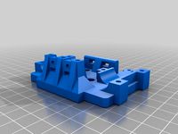 HyperCube X-Carriage - Integrated belt tensioner modified by shreddedbacon