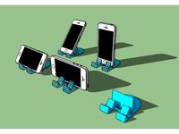 Multi Functional Phone Stand - Çok Fonksiyonlu Telefon Standı ( samsung, iphone, xiaomi, sony ...) by volkanozturk