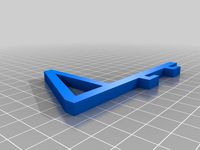 Leg for Pimoroni pi display case by Vilhjalmr