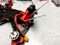 AcroBrat VTX VAS Minion and Rx antenna Mount by pathfinderzero