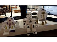 Print-in-Place Storm Trooper by afterdarq