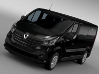 Renault Trafic Minibus L2H1 20153d model
