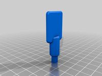 Mini Fridge Pentagon Shaped Key by twyfordm