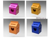 Milk home Miniature Toy by hyojung0320