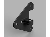 Ender 3 - X axis motor mount rear plate - No extruder mount by FerociousDesigns
