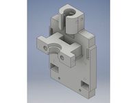 Extrudermount for Precision Piezo Groovmount and E3DV6 by Revo75