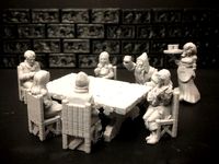 Townsfolke: Tavern Patrons (28mm/32mm scale) by dutchmogul