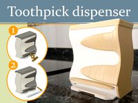 Toothpick dispenser by raxell