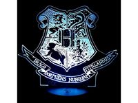 Hogwarts Coat of Arms Crest - LED Lamp Plate by CindyHoDesigns