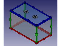 Terrarium / Formicarium Arena 45x25x25cm by Antspy