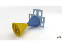 Universal Spool Holder for FlashForge Creator Pro by reececache