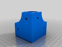 Printer Enclosure 3/4" PVC Corner Bracket by Noah410