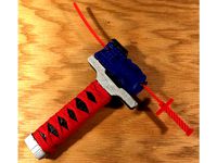 Beyblade Burst - Katana Launcher Handle and Ripcord by talker365