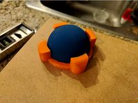 Raquetball Shock Absorbing Enclosure Foot by Taalan