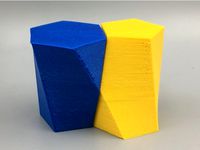Customizable Pair of Packable Scutoids by mathgrrl