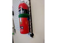 Pegboard - Fire Extinguisher Clips by doctriam