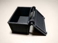 Chest with Inseparable Lid by ratiafak