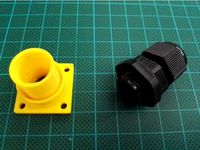 3/4 Inch Pvc to PG9 Cable Gland by DIY3D