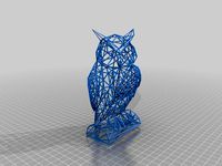 Owl Wireframe by curiousentity98