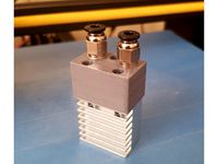 Z5 E3D Dual Extruder Spacer by Nvision81