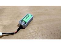 Simplified flexible battery holder for 2/3 AA by scat25