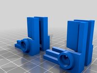 Heatbed corners glass holders by netpipe