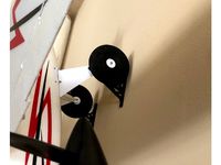 RC Airplane Wall Mount by jheising