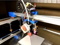 FT5 X redesign - linear rail under extrusion by osmoses