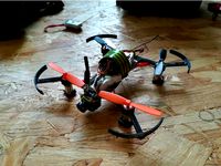 Light Micro Brushed Quadcopter FPV Frame  by Heddy