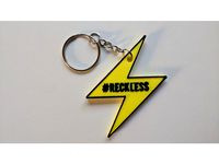 Lightning Network #Reckless Keychain by RickV3D