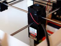 Ultimaker 2 Lasercutter Mount (Alternative Print Head) by Razanur
