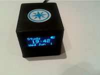 Enclosure for Photon (Particle) with OLED 1306 display by g1ll