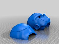 Frieza's Head Mask by jtpieske02